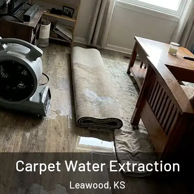  Carpet Water Extraction Leawood, KS