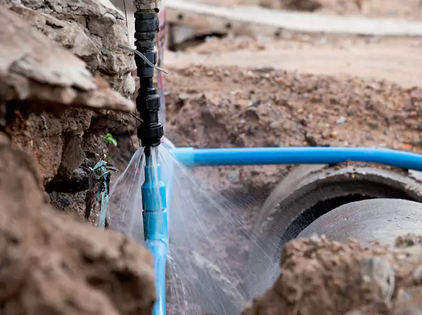 Burst Pipe Cleanup in Leawood
