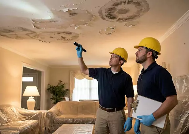 Your Ceiling Moisture Damage Repair Specialists in Leawood, KS 