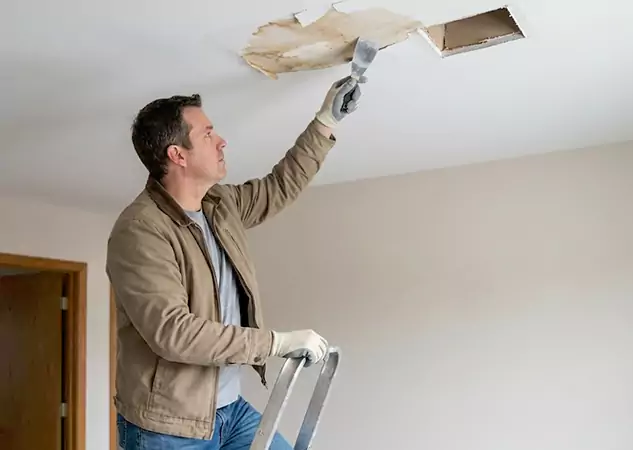 Your Ceiling Damage Repair Experts in Leawood, KS