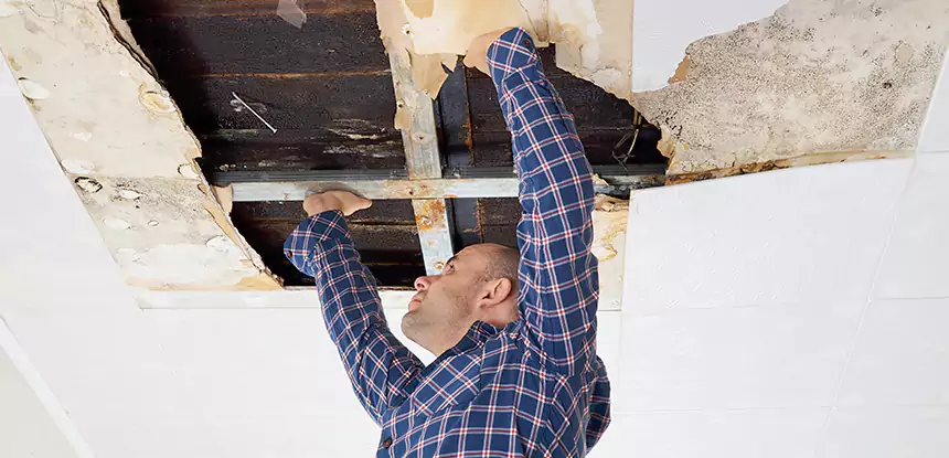 Attic Wood Rot Repair in Leawood