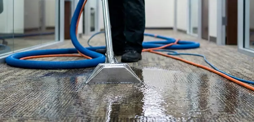 Basement Flooding Carpet Cleanup in Leawood