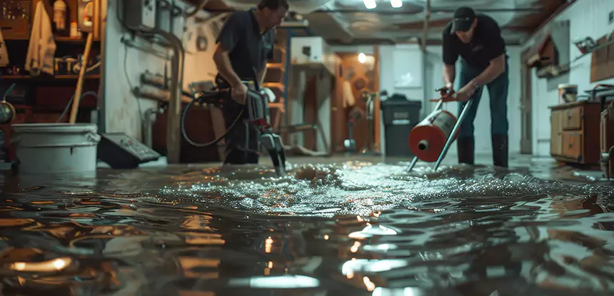 Basement Water Damage Cleanup Leawood