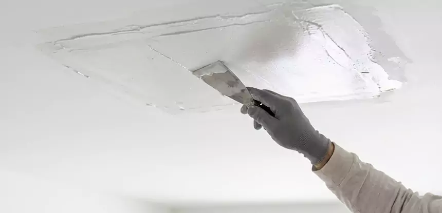 Ceiling Sagging Water Damage Repair Leawood