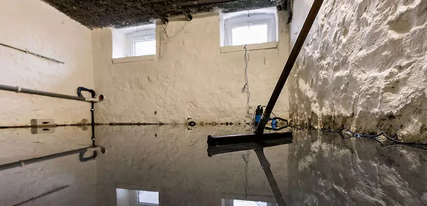 Basement Water Cleanup in Leawood