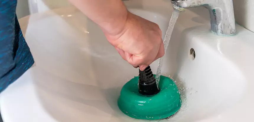 Sink Standing Water Blockage Removal in Leawood