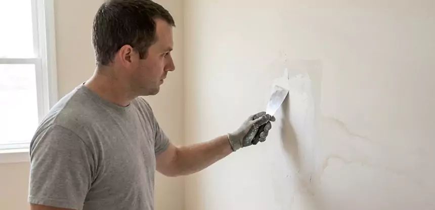 Sheetrock Water Damage Repair in Leawood