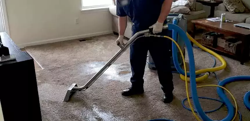 Wet Carpet Mold Treatment in Leawood