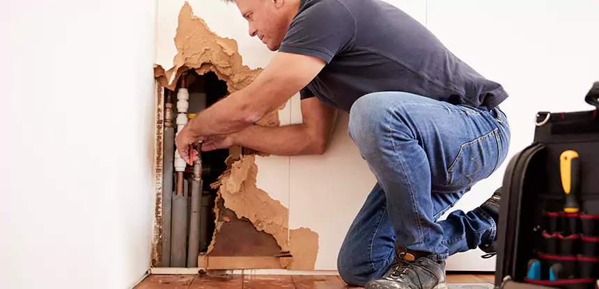 Broken Pipe Water Damage Repair in Leawood