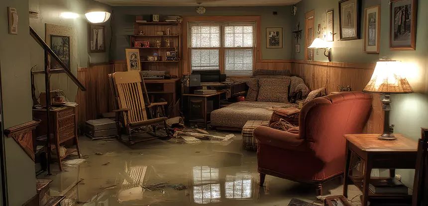 Professional Wet Basement Cleanup Services in Leawood, KS