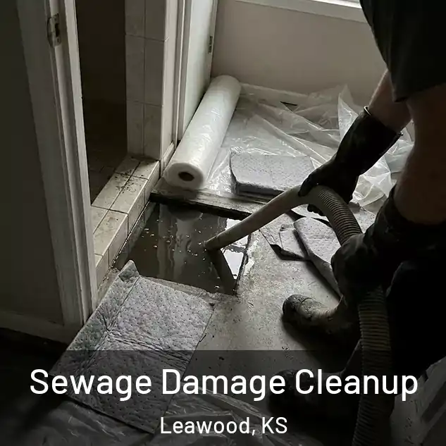  Sewage Damage Cleanup Leawood, KS