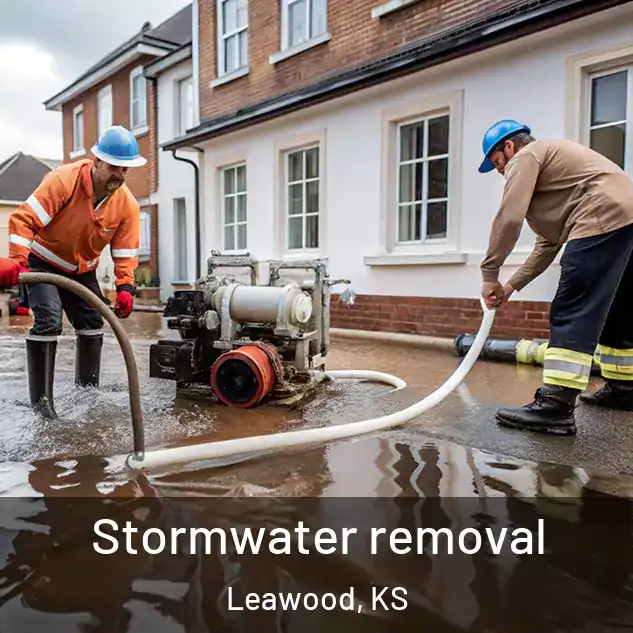  Stormwater removal Leawood, KS
