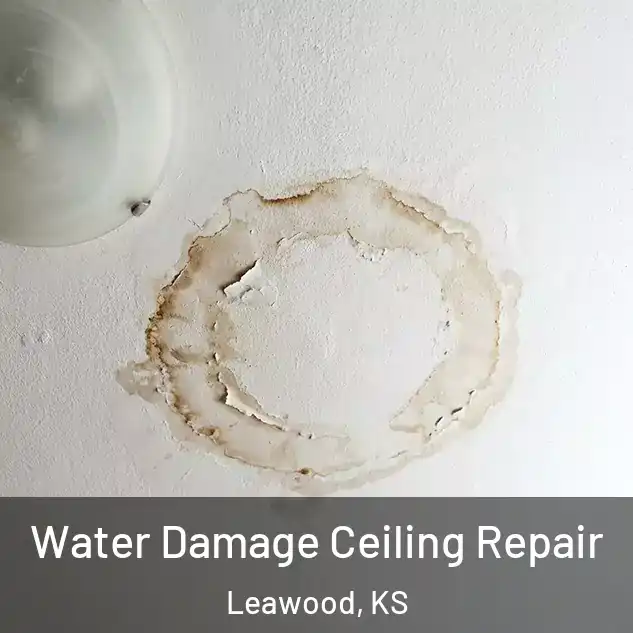  Water Damage Ceiling Repair Leawood, KS